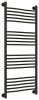 Полотенцесушитель водяной Сунержа Флюид+  31-0222-1250 1200x500 черный матовый