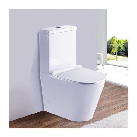 Унитаз-компакт Esbano Alagon-C безободковый, белый