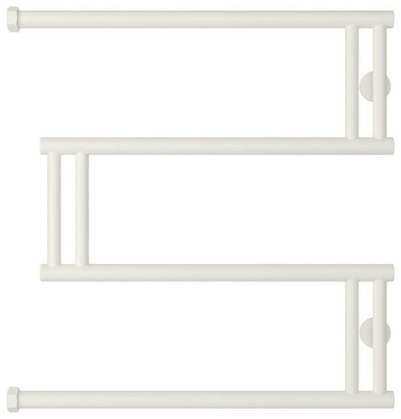 Полотенцесушитель водяной Сунержа High-Tech 30-0050-6060 600x600 белый матовый