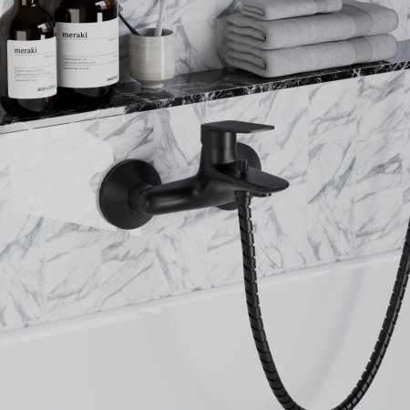 Смеситель для ванны Paini Laguna LARXYOCT11GL1, черный