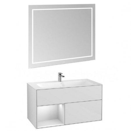 Мебель для ванной Villeroy & Boch Finion F030MTGF 100 белый глянцевый