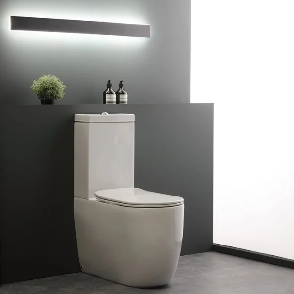 Унитаз напольный Kerasan Nolita 531701 безободковый, без бачка, белый