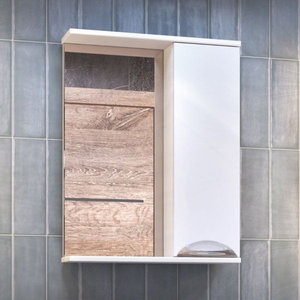 Шкаф VIGO навесной с зеркалом Callao 600 (правый) (z.CAL.60.R)