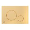 Кнопка смыва AlcaPlast THIN M675 золотая
