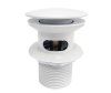 Донный клапан WasserKRAFT Mindel 8500 A153 Push-up, белый