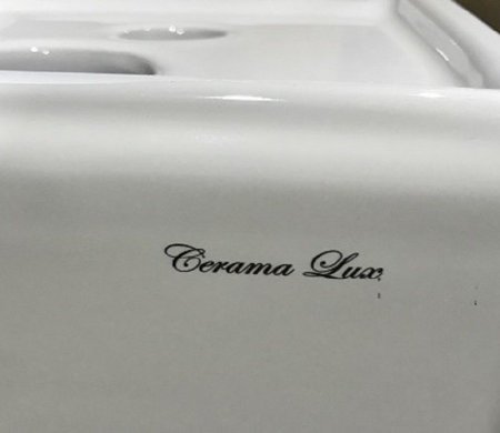 Унитаз напольный CeramaLux 2178, Бело-Глянцевый