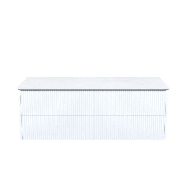 Тумба подвесная со столешницей без отверстий IDDIS Aiger 120 см, белый (AIG12W1i95K)