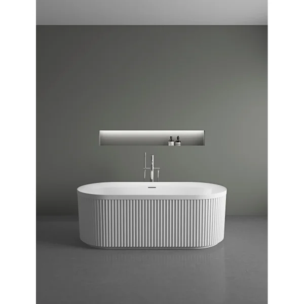 Акриловая ванна Vincea VBT-709-1700 170x80 см, отдельностоящая, белый