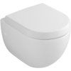 Унитаз подвесной Villeroy & Boch Subway 6K041001 укороченный