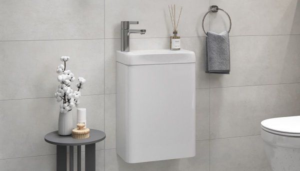 Тумба Velvex Bio 40 Maxi (tp.BIO.BIO.MAXI.40.1D белый глянец)