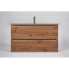 Тумба с раковиной Inda Piccadilly INDA Piccadilly 80RC Rovere Castagno/Cemento