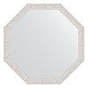 Зеркало Evoform Octagon BY 3956 63x63 чеканка белая