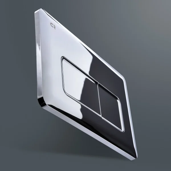 Инсталляция для унитаза Charus CR.200.21.01 с кнопкой смыва, хром