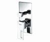 Смеситель для ванны и душа WasserKRAFT Alme 1500 1541 хром