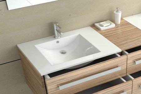 Умывальник (раковина) REA DAFNE 70 врезной белый REA-U0190