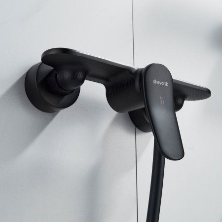 Смеситель  для душа Shevanik S4OR71TI6HSG, Черный