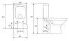 Унитаз-компакт Cersanit Easy KO-ES011-3/5