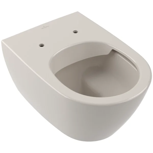 Унитаз подвесной Villeroy & Boch Subway 2.0 Pеrgamon 5614R0R3 безободковый, пергамон глянец