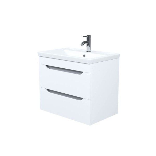 Тумба с умывальником, подвесная, 70 см, белый, Sky, IDDIS, SKY70W0i95K подходит умыв. 4077000i28