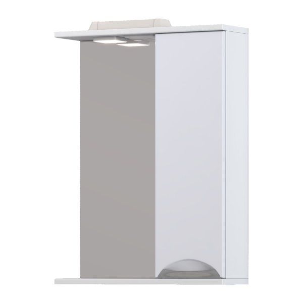 Шкаф VIGO навесной с зеркалом Callao 500 (правый) со спотом (z.CAL.50.R.El)