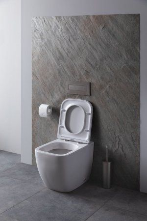 Чаша приставного унитаза Allen Brau Infinity 4.21003.20 белый глянец