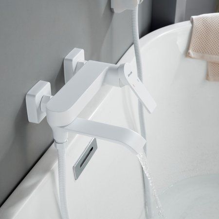 Смеситель для ванны Shevanik S4JL10EY2CAS, белый