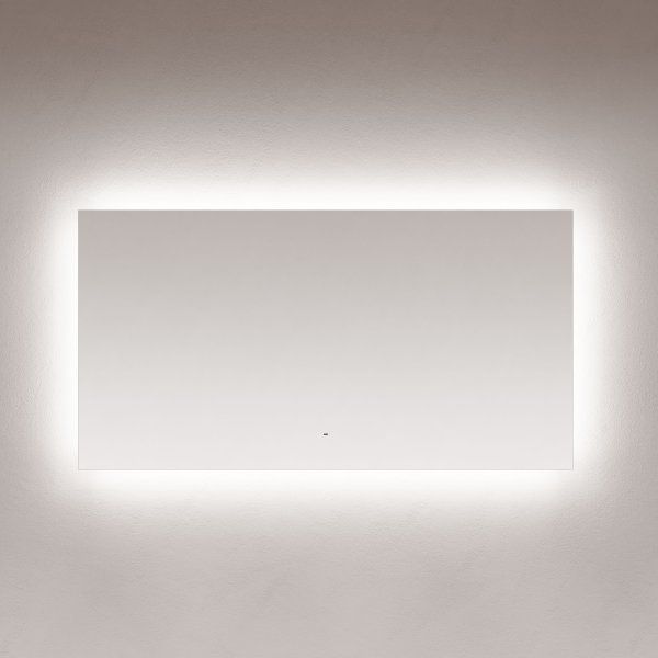 Зеркало для ванной комнаты SANCOS SQUARE 1400х800 с подсветкой,  SQ1400