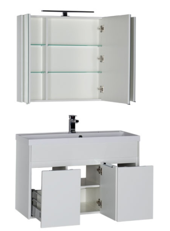 Мебель для ванной Aquanet Латина 00179637 100 белая