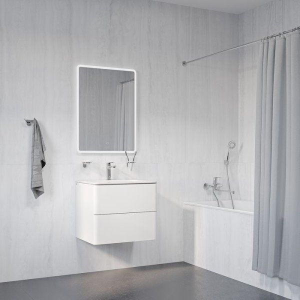 Смеситель для ванны с длинным изливом, хром глянцевый, Token, IDDIS, TOKSBL2i10