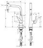 Смеситель Hansgrohe Talis Select S 72821000 для кухонной мойки