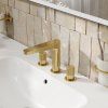 Встраиваемый смеситель для раковины WasserKRAFT Schunter 8200 8235 золото