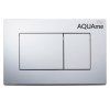 Панель смыва AQUAme AQM4102CR, хром