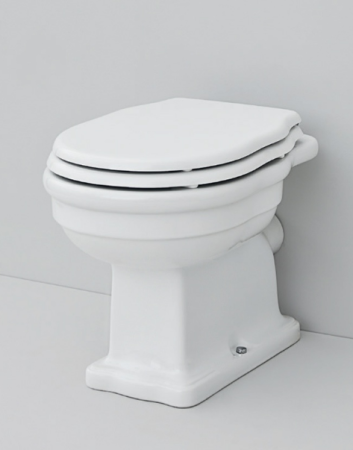 Унитаз приставной ArtCeram Hermitage HEV002 01;00 белый глянцевый