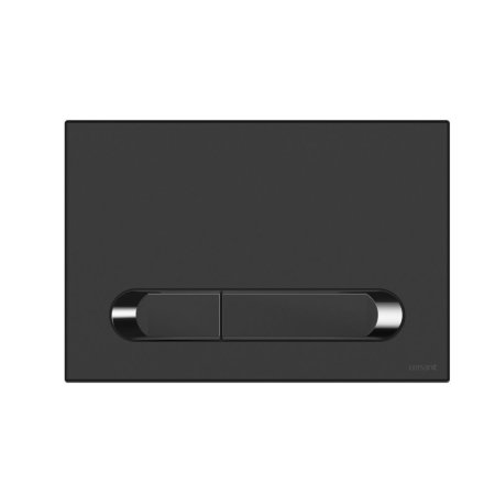 Кнопка смыва Cersanit Estetica 64112 черный матовый