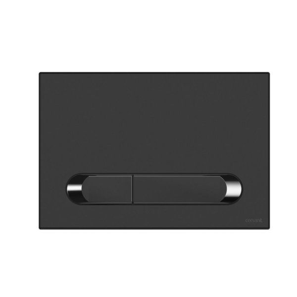 Кнопка смыва Cersanit Estetica 64112 черный матовый