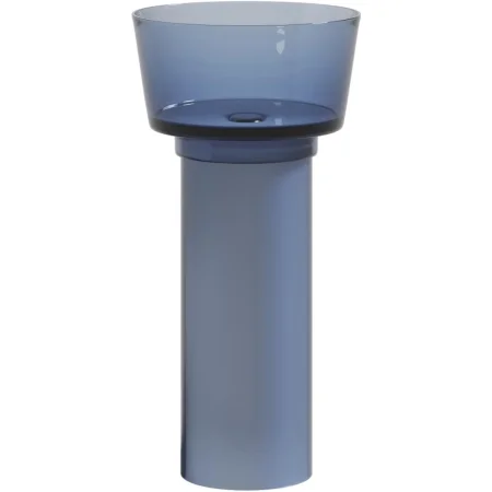 Раковина Abber Kristall AT2702Saphir 45x45 см, напольная, сапфир