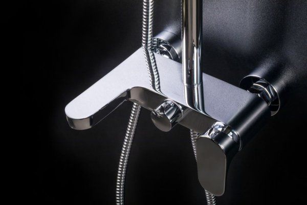 Смеситель Boheme Spectre 453-Gm для ванны, черный матовый