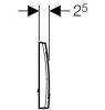 Кнопка смыва Geberit Delta 40 115.130.11.1 белая