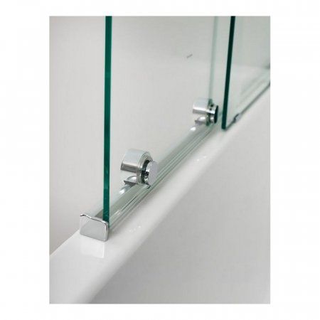 Шторка на ванну BelBagno Stream STREAM-VFS-11-90/150-C-Cr прозрачное стекло