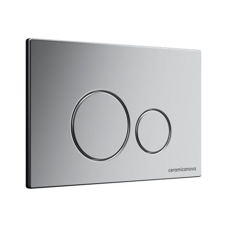Инсталляция Ceramica Nova Envision/Round CN1001M с кнопкой смыва, хром