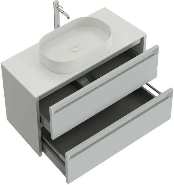 Тумба под раковину Allen Brau Fantasy 100 1.11003.PWM 2.0 папирус матовый