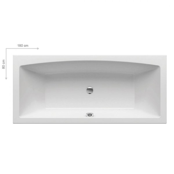 Ванна акриловая Ravak Formy C891300000 180x80