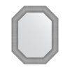 Зеркало Evoform Octagon BY 7290 61x76 серебряная кольчуга