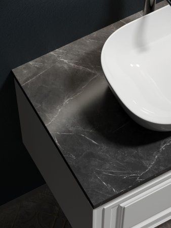 Столешница для ванной комнаты SANCOS  800х460 ,  TT80A1X