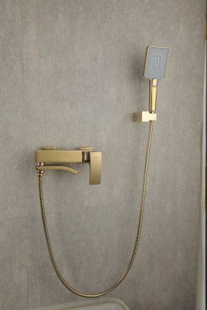 Смеситель для ванны Gappo G3207-3, однорычажный, золото