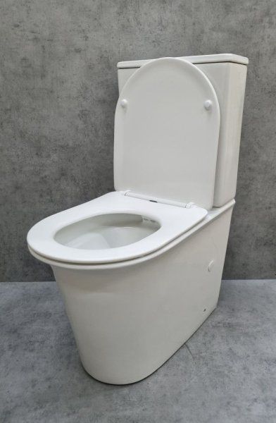 Унитаз напольный  Ceramalux 1223А, белый глянец