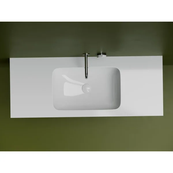 Раковина Ceramica Nova Element CN7018 54x36 см, встраиваемая снизу, белый