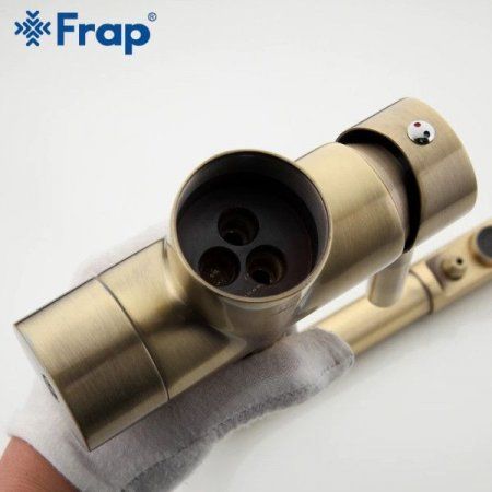 Смеситель для кухни со встроенным фильтром (краном) под питьевую воду Frap F4352-4