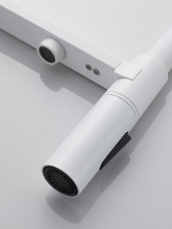 Смеситель для кухни Shevanik S478C, Белый