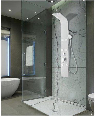 Душевая панель Aquanet Galaxy White 00209999 белый